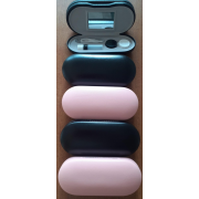 Футляр 2 в 1: хранение очков + дорожный набор для контактных линз