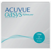 АКЦИЯ Acuvue Oasys 1-Day with HydraLuxe 90 шт. -9/8,5